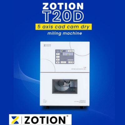 T20D-E FRESADORA SECA 5 EJES (NO NECESITA COMPRESOR) ZOTION Laboratorio-Clínica 2026